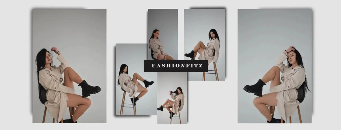 Fashion model showcasing urban styles in the Streetwear Revolution collection featuring a chic outfit