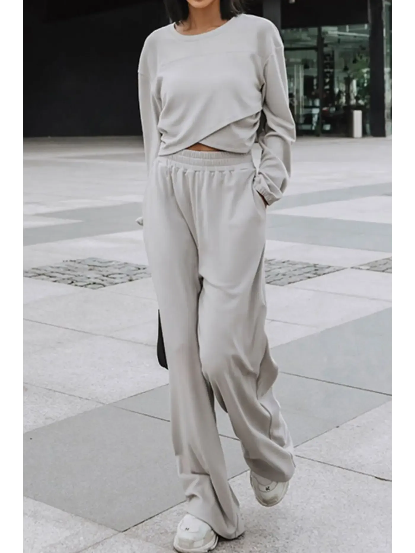 Trendy co-ord outfits showcasing a stylish two-piece set for women's comfort and fashion