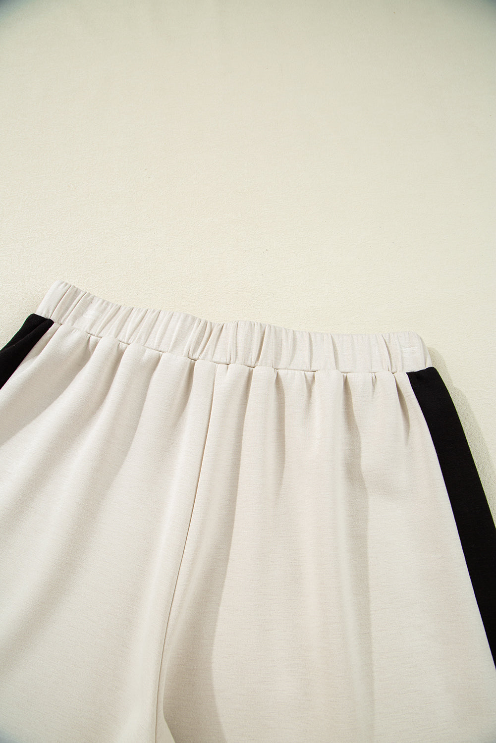 Contrast Zipped T-Shirt and Short Set