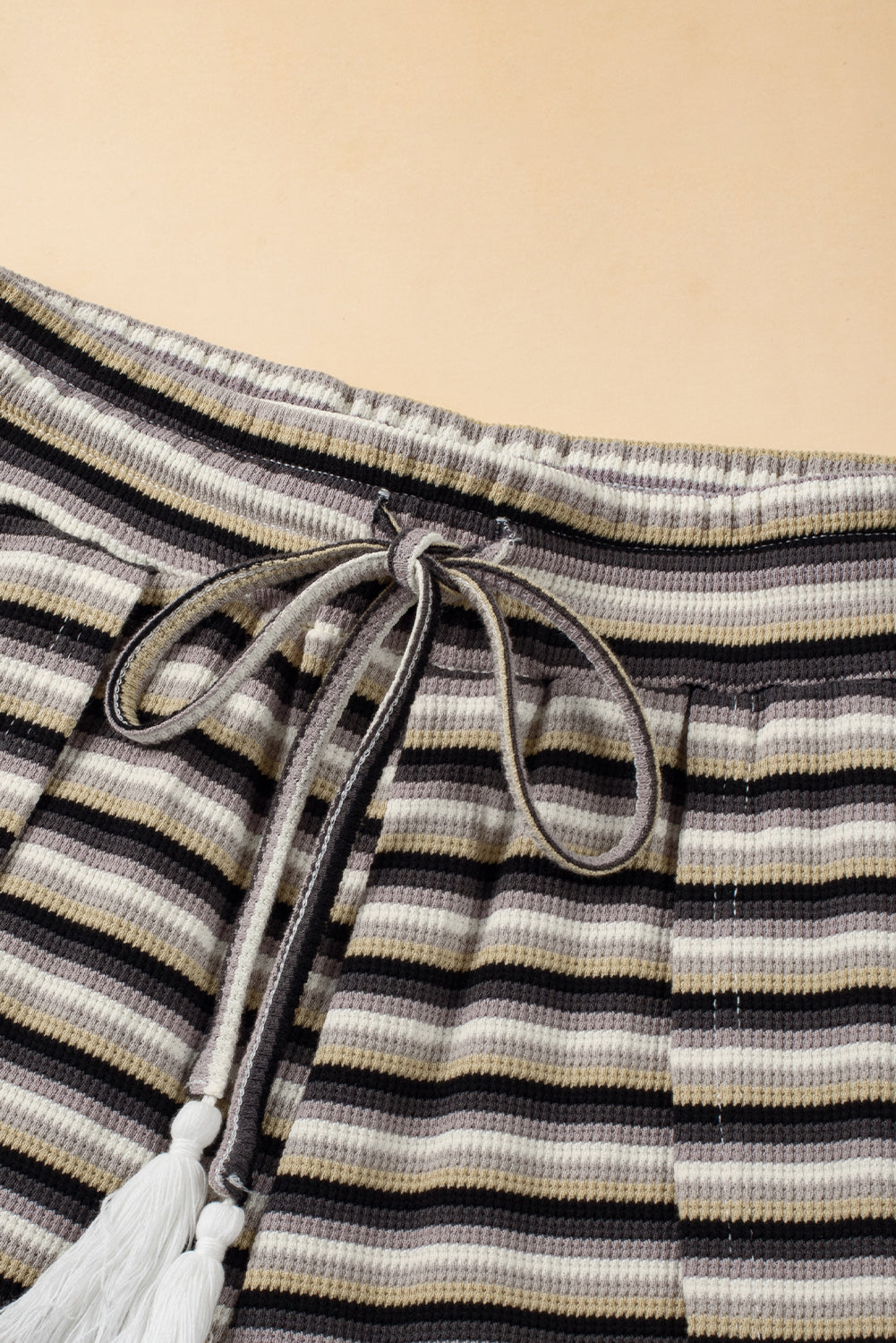 Funky Stripes Wide Leg Pants Set