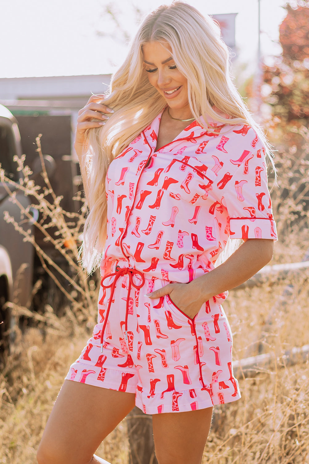 Ruffled Rodeo Pajamas