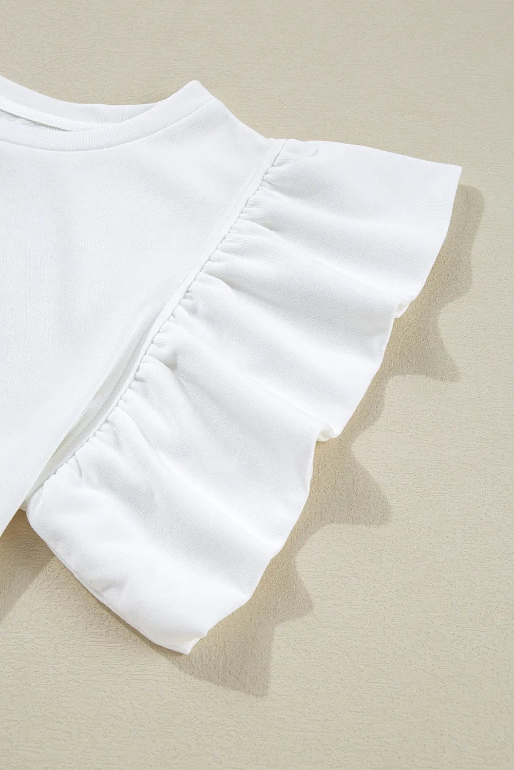 White Floral Crochet Blouse - Fashionfitz