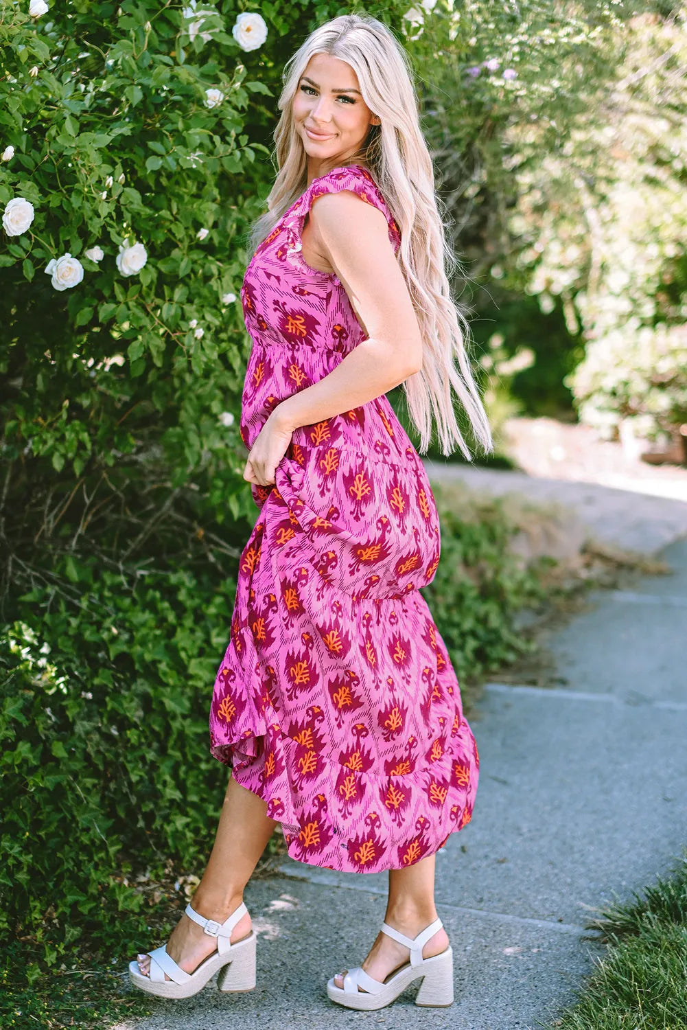 Bonbon Retro Maxi Dress - Fashionfitz