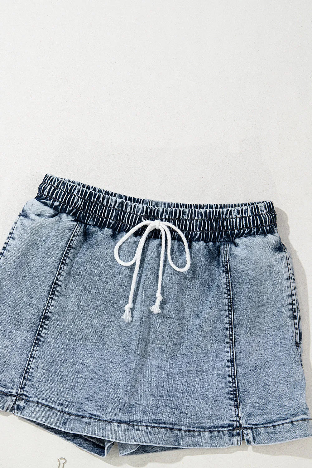 Urban Chic Denim Skorts - Fashionfitz