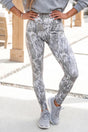 Camo Pattern High Waist Leggings Women UK