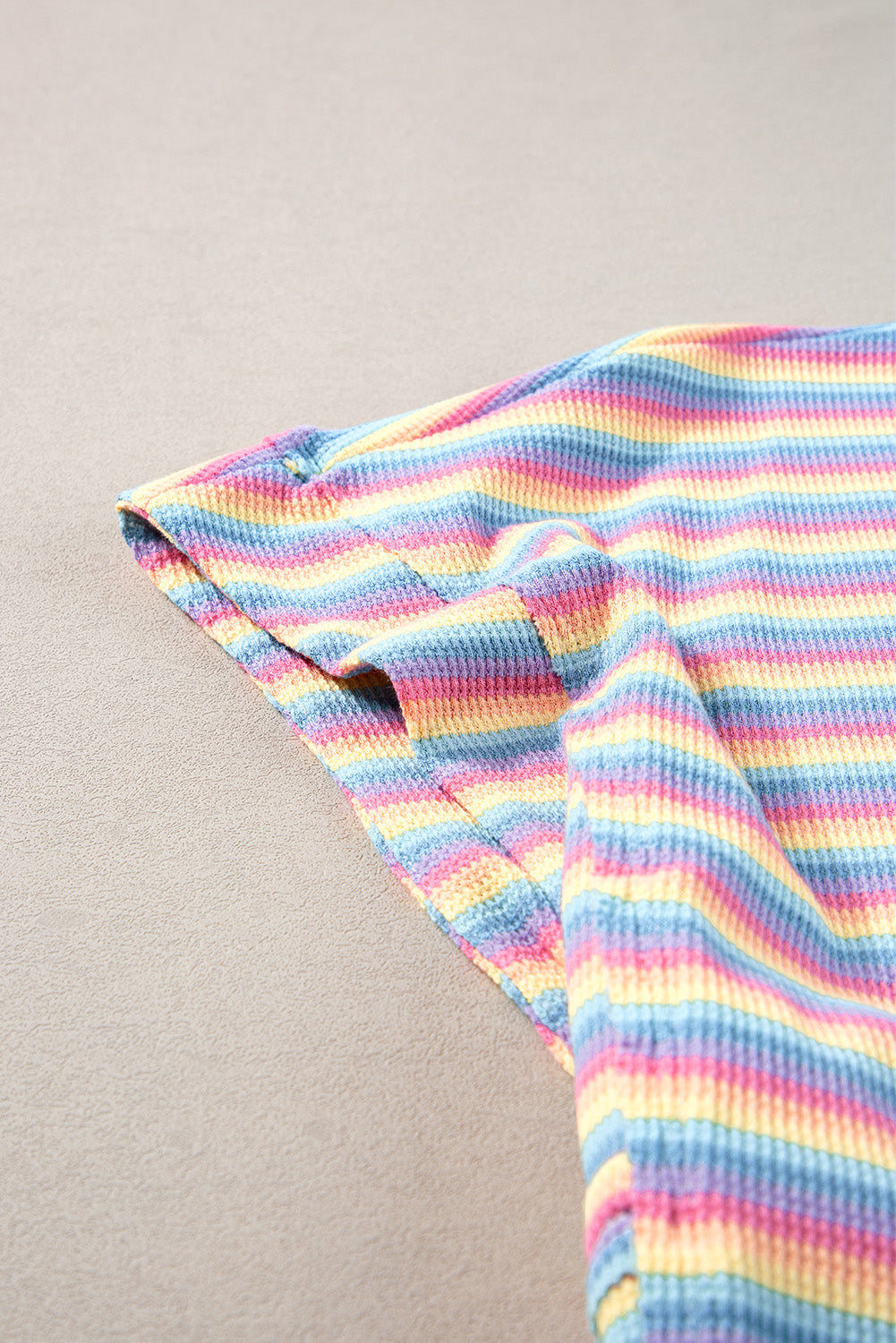 Funky Stripes Wide Leg Pants Set