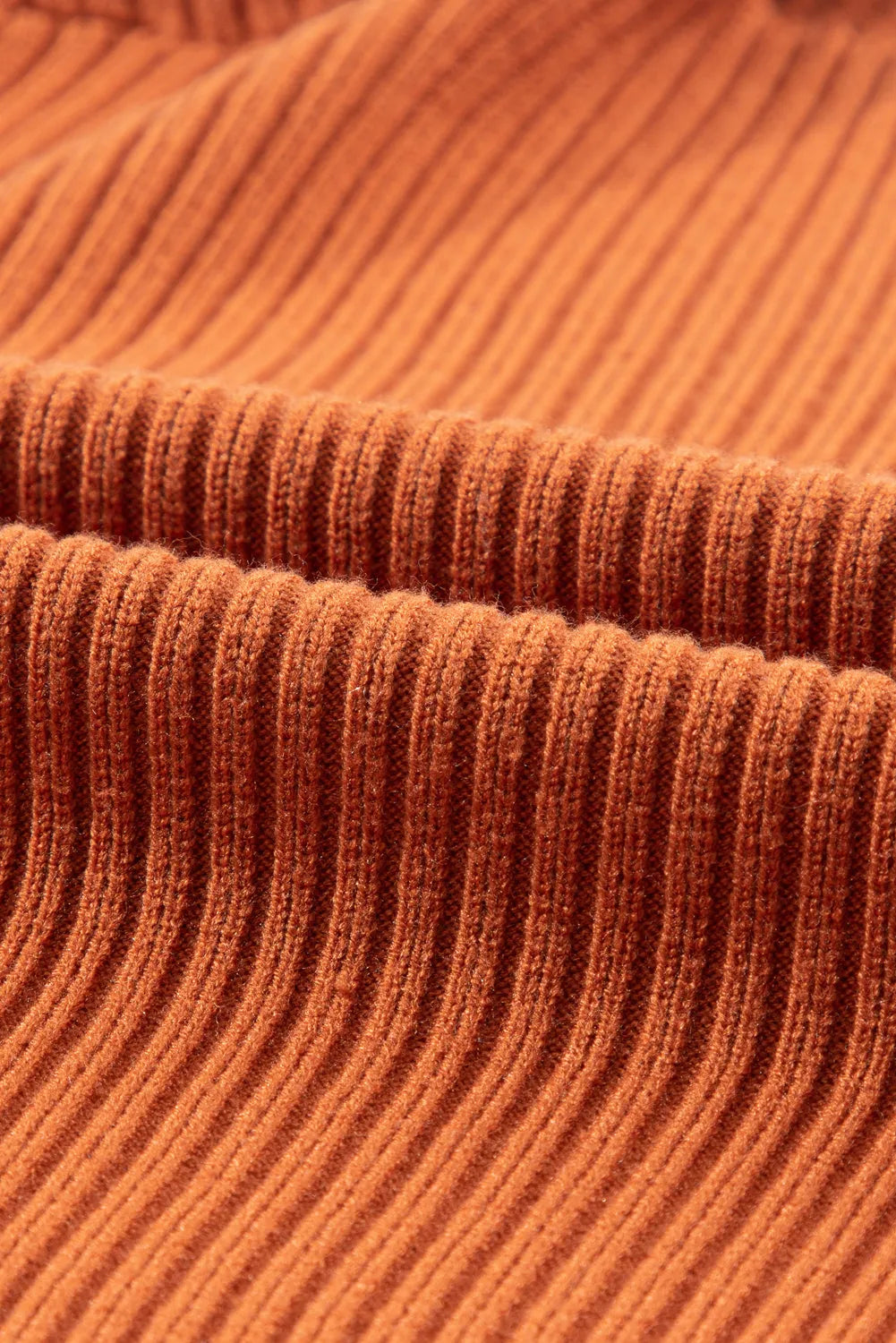 Cozy Oatmeal Sweater Dress – Soft Ribbed Knit with Pockets & Short Sleeves