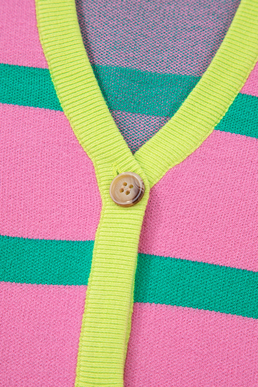 Urban Stripe Loose Cardigan