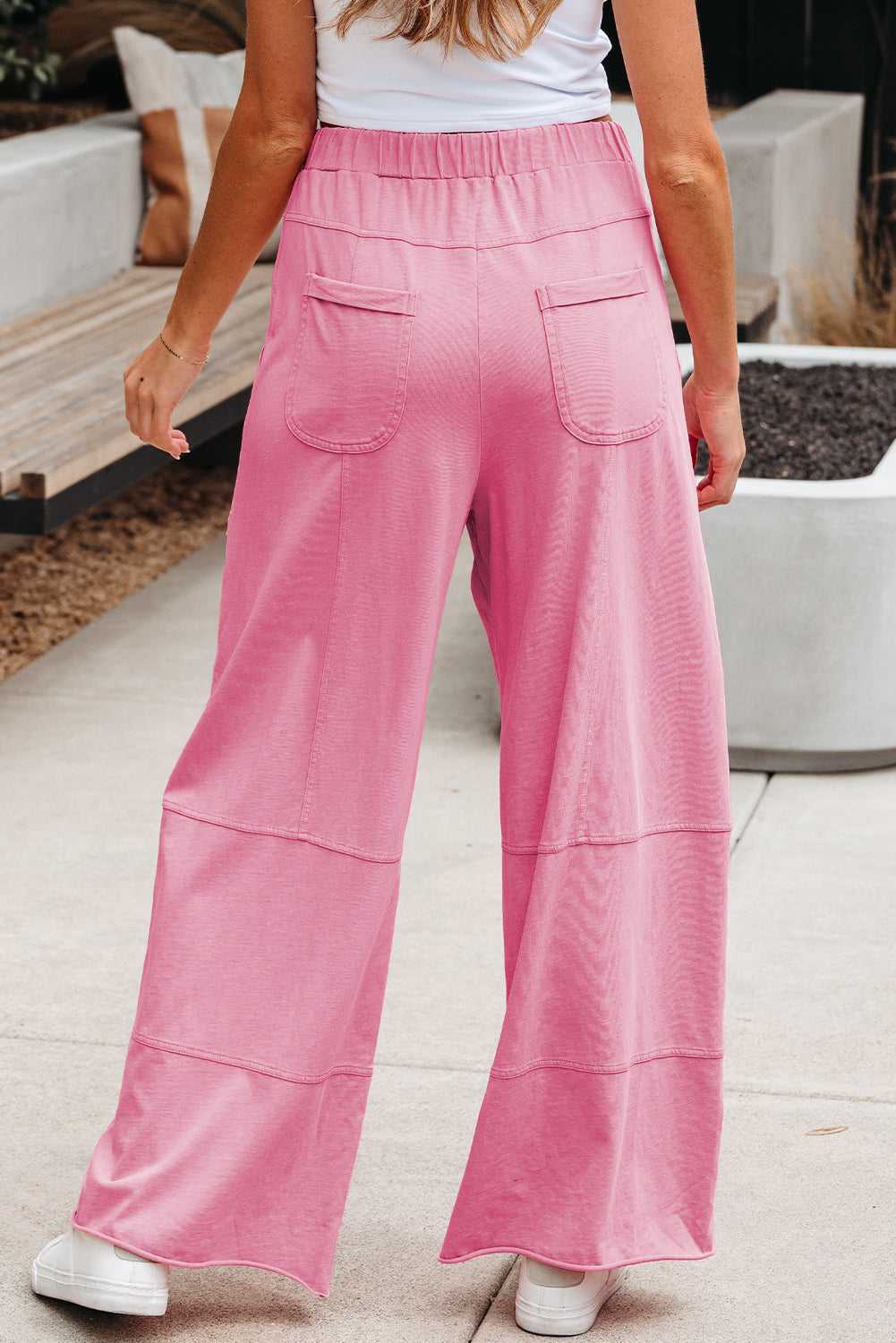 Fashionfitz Women's Wide Leg Cargo Pants - Trendy Style