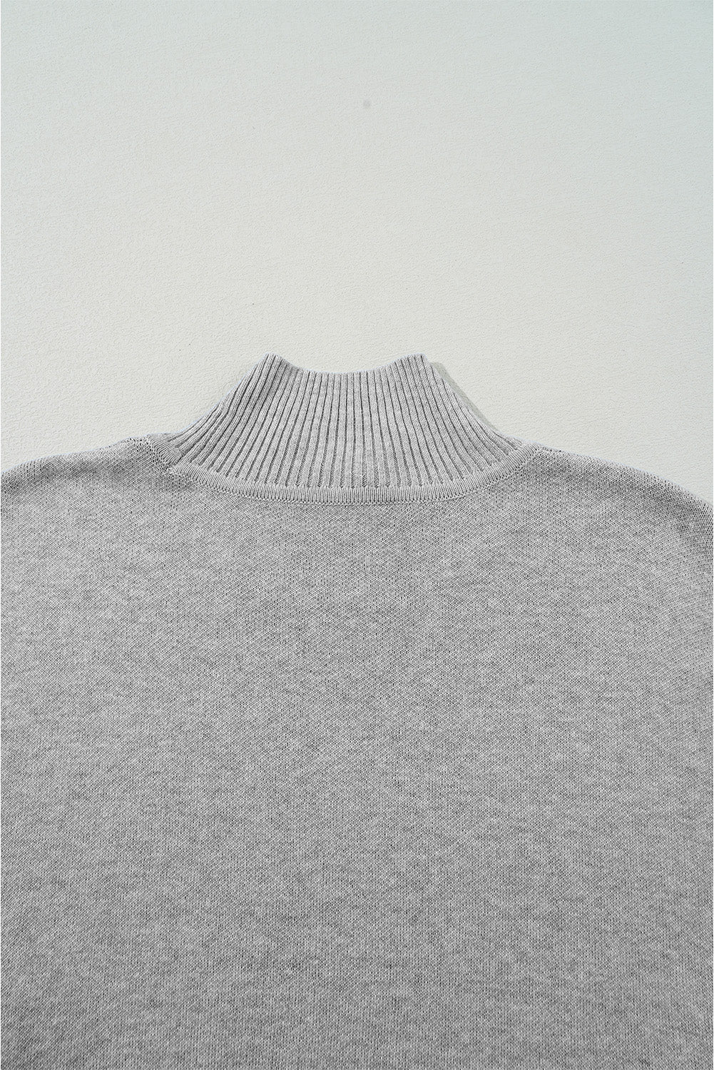 Leopard High Neck Oversized Sweater