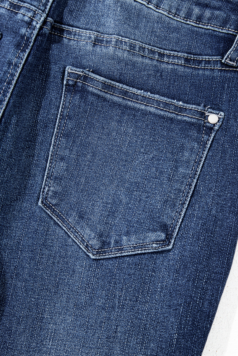 Stonewashed Skyline Flared Jeans