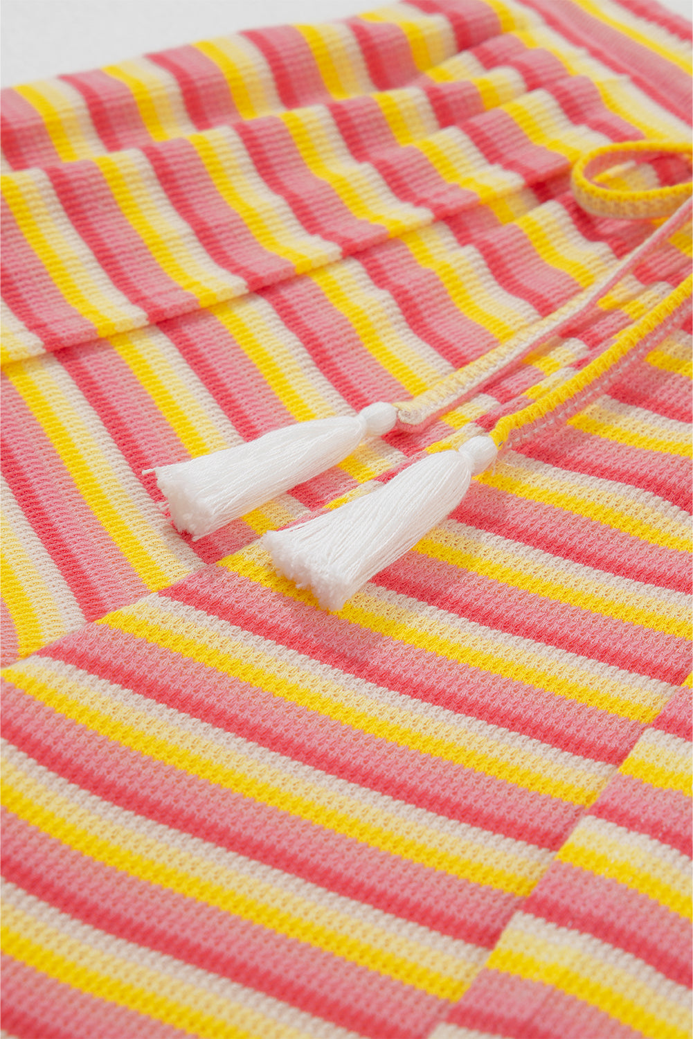 Funky Stripes Wide Leg Pants Set