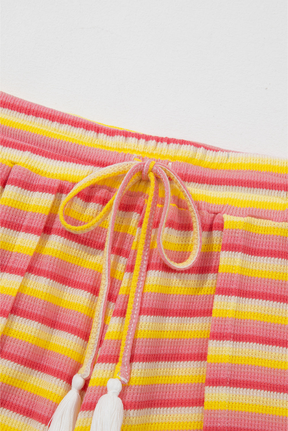 Funky Stripes Wide Leg Pants Set