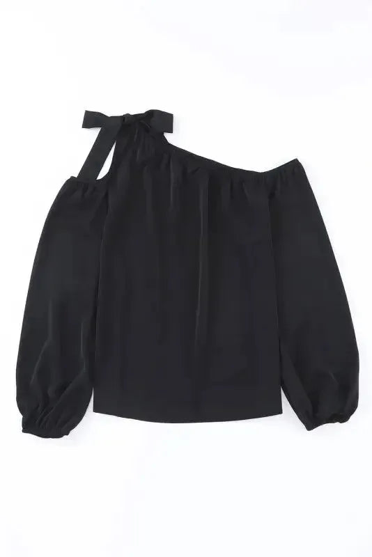 Asymmetric Off Shoulder Blouse - Fashionfitz