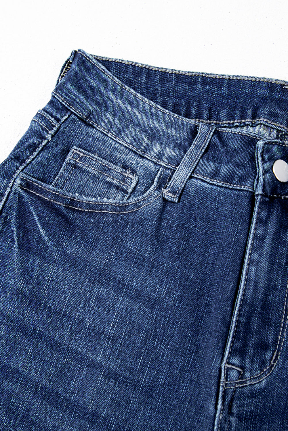 Stonewashed Skyline Flared Jeans