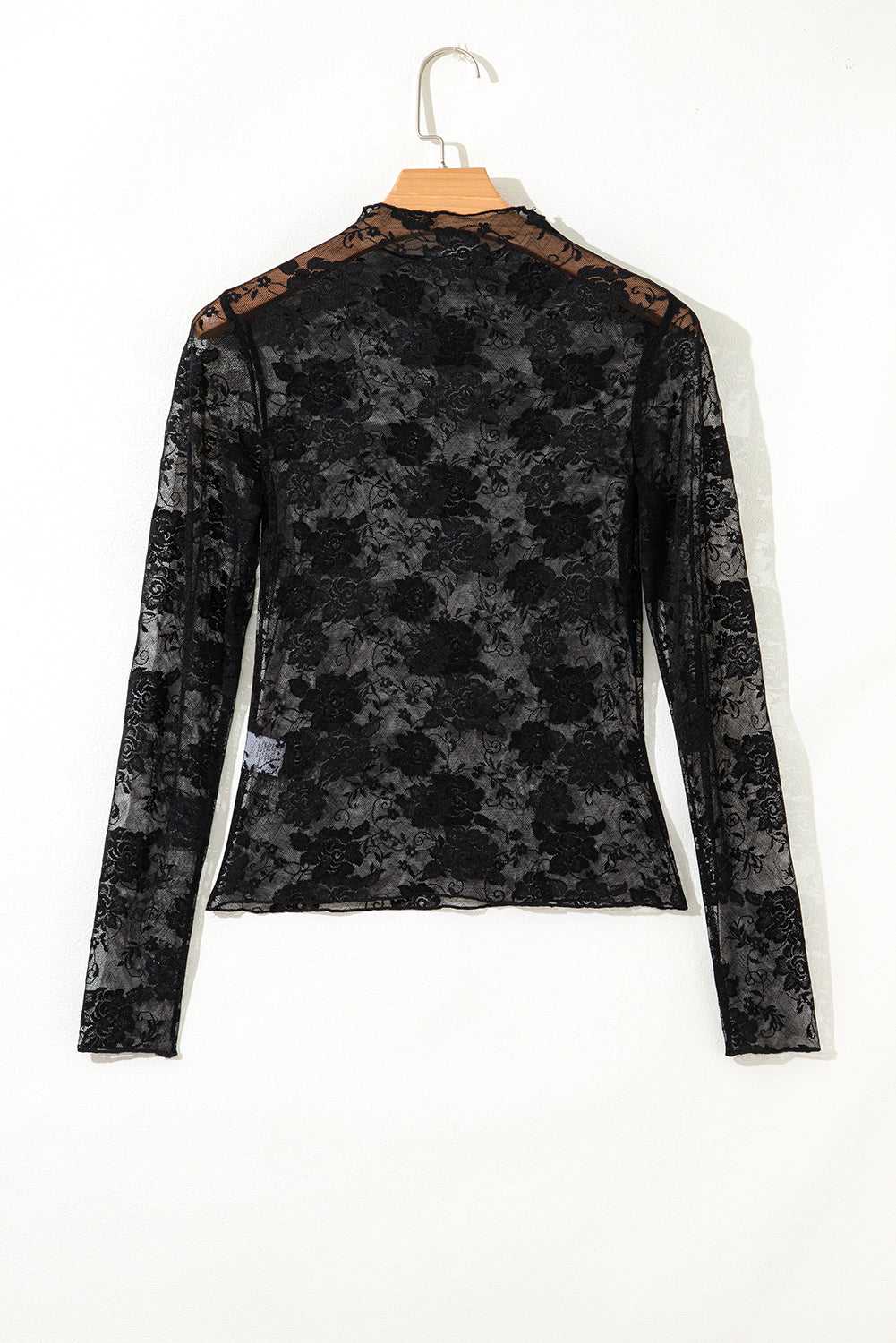 Sheer Floral Lace Top