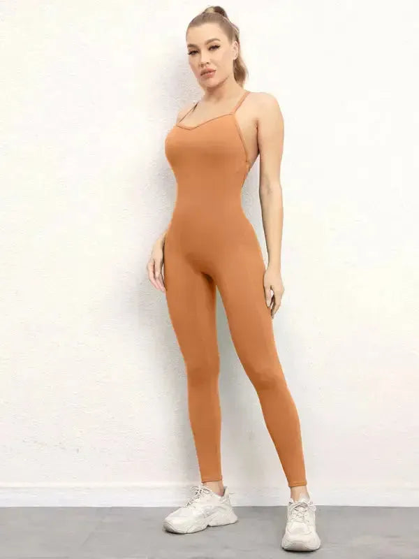 Balance Time Active Jumpsuit - Fashionfitz