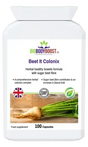 Beet It Colonix Herbal Bowel Formula — beetroot and herbal colonics complex for bowel health and gentle detox, 90 capsules, BioBodyBoost UK