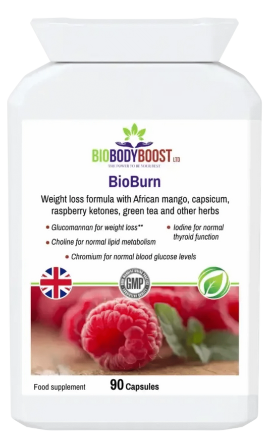 Digestive Supplements BioBurn Glucomannan Raspberry Combination