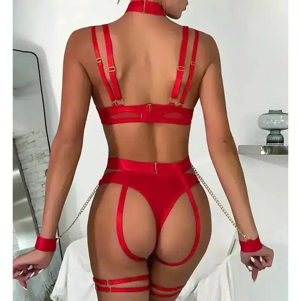 Bustier and Thong - Cosplay Lingerie Set - Fashionfitz
