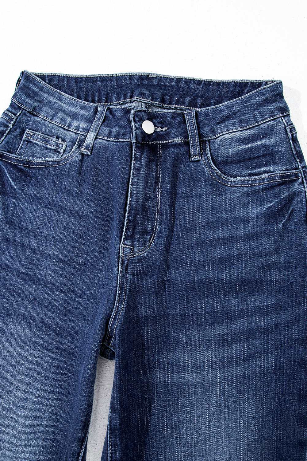 Stonewashed Skyline Flared Jeans