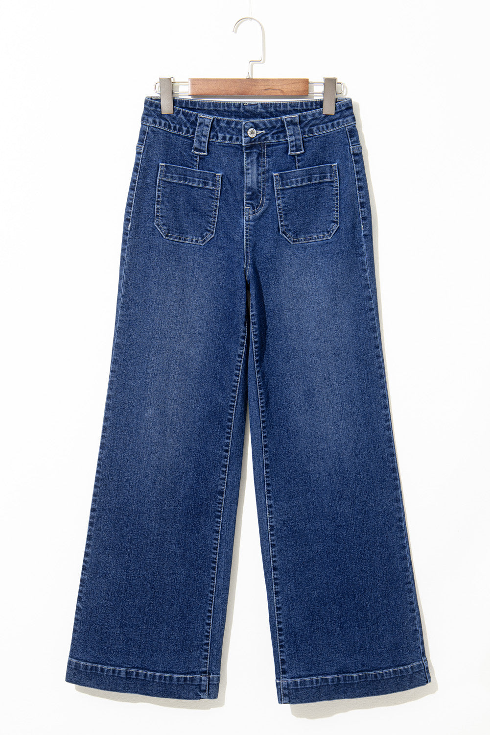 Nautical Breeze Wide-Cut Jeans