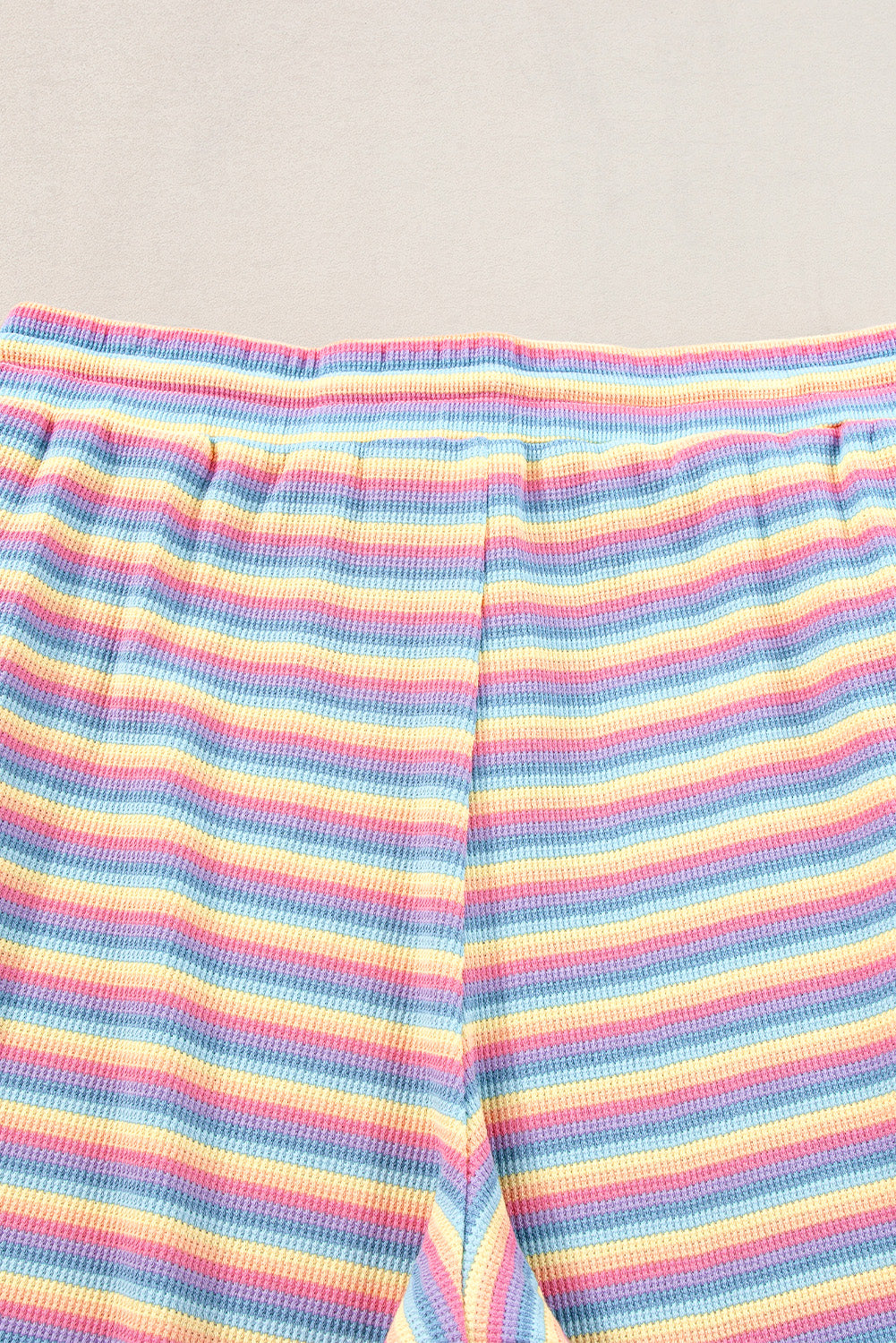 Funky Stripes Wide Leg Pants Set