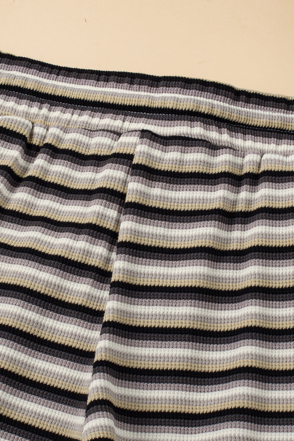 Funky Stripes Wide Leg Pants Set