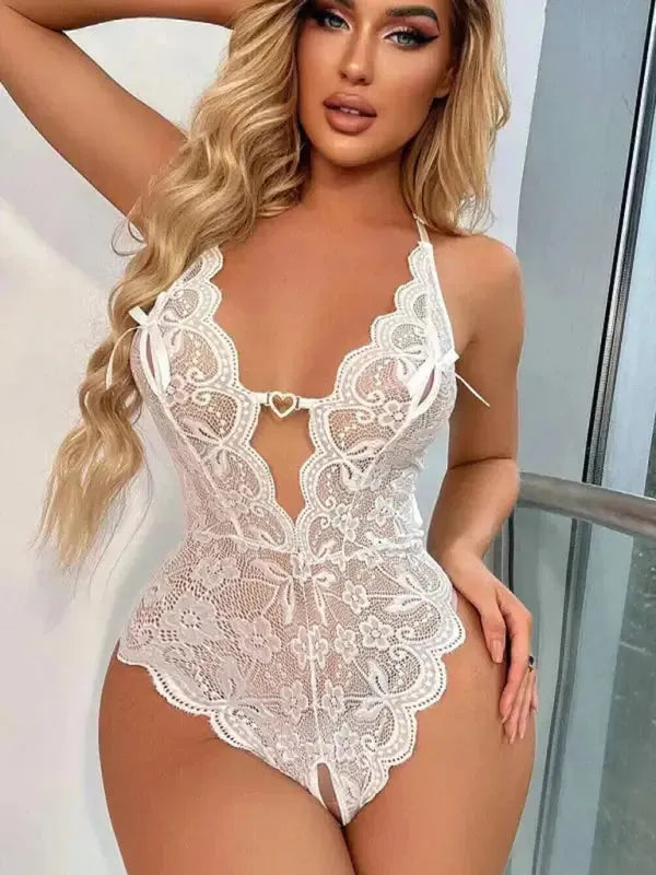 Date Night Lace Teddy Lingerie - Fashionfitz