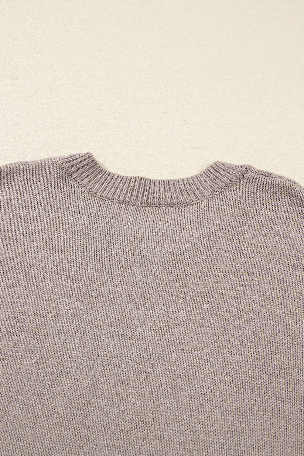 Floral Embroidered Sleeve Jumper