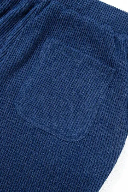 Activewear Sets Soft Cropped Hoodie and Joggers Set