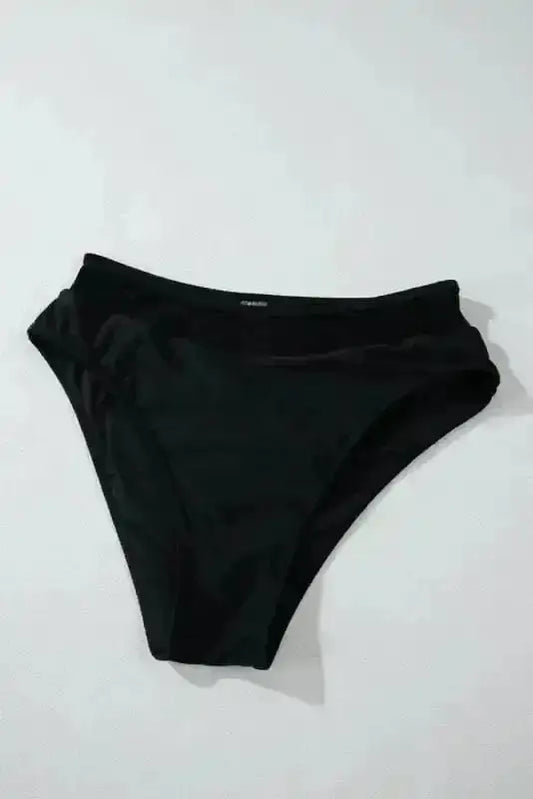 Bikinis Mesh Edged Push-Up Bikini