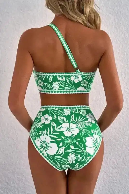 Bikinis Palm Paradise One-Shoulder Bikini