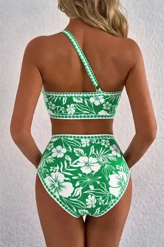 Bikinis Palm Paradise One-Shoulder Bikini
