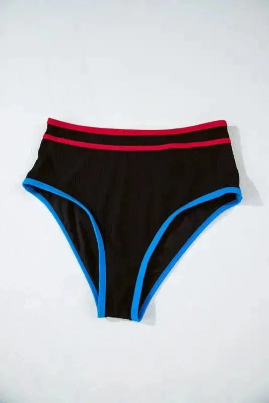 Bikinis Triple Tone High Waist Bikini