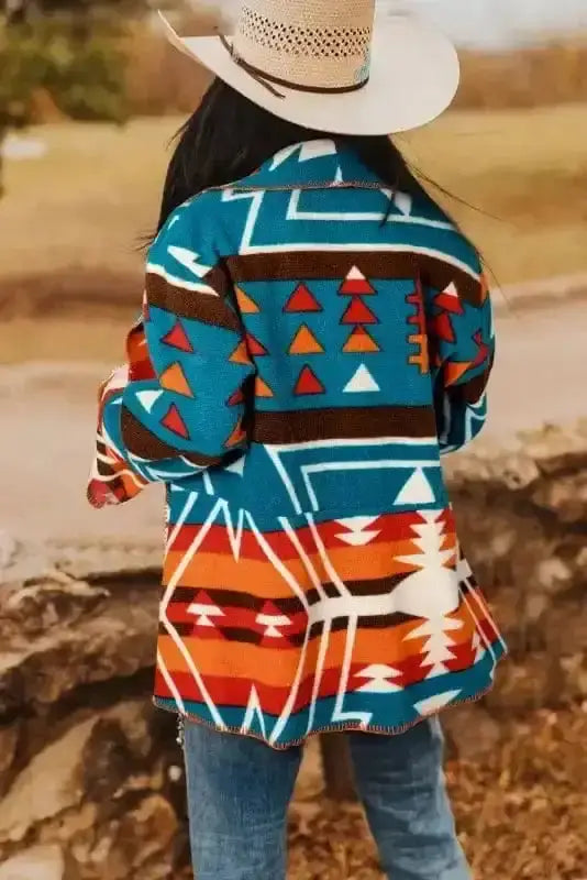 Blazers Boho Chic Aztec Blazer