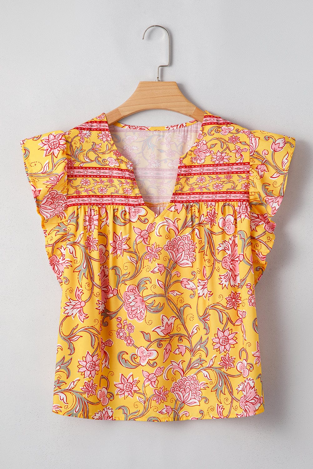 Blouses Amber Blossom Ruffle Blouse