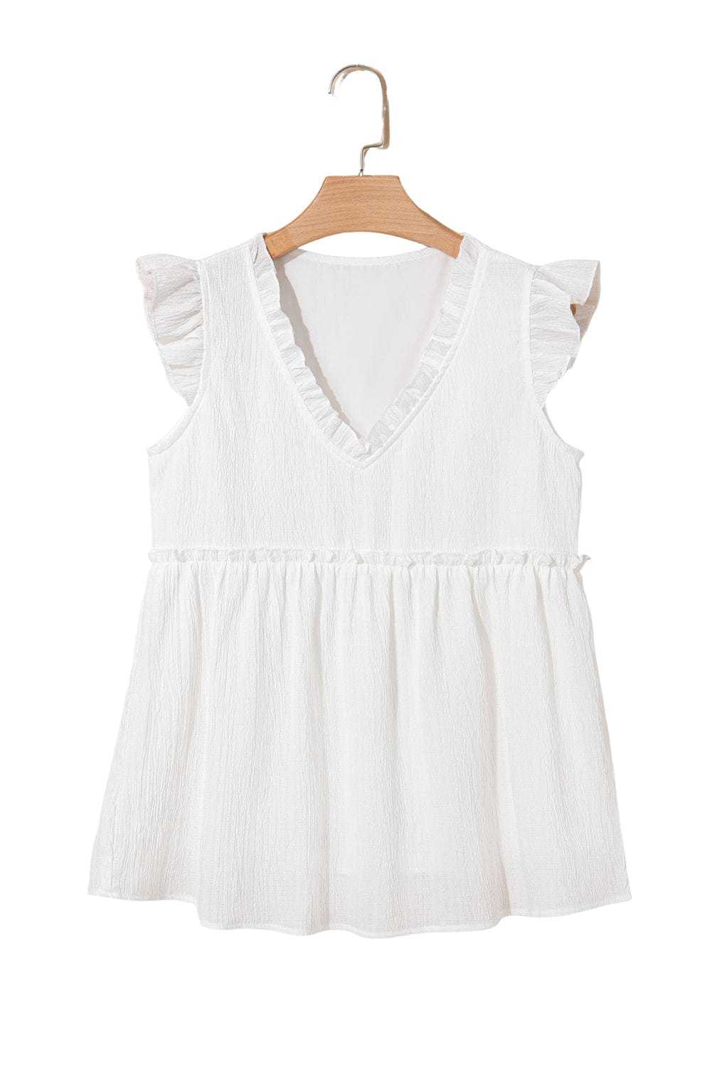 Blouses Blush Breeze Flowy Top