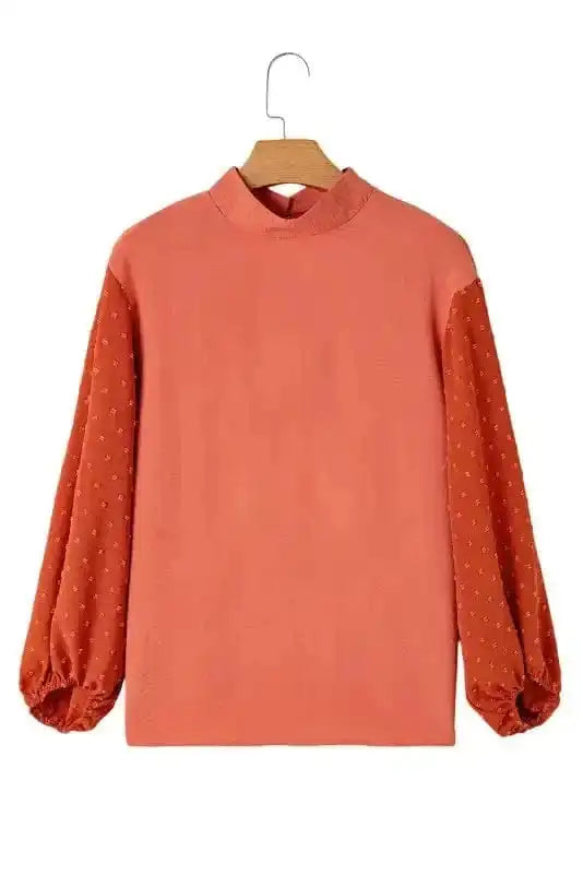 Blouses Cloud Puff Sheer Blouse