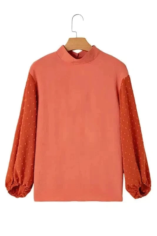 Blouses Cloud Puff Sheer Blouse