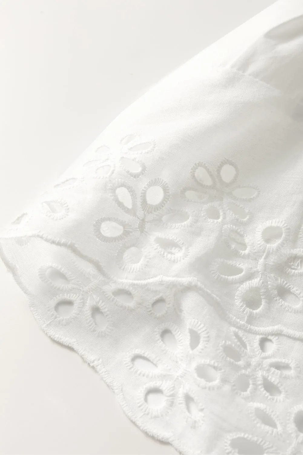 Blouses Lace Whisper Buttoned Blouse