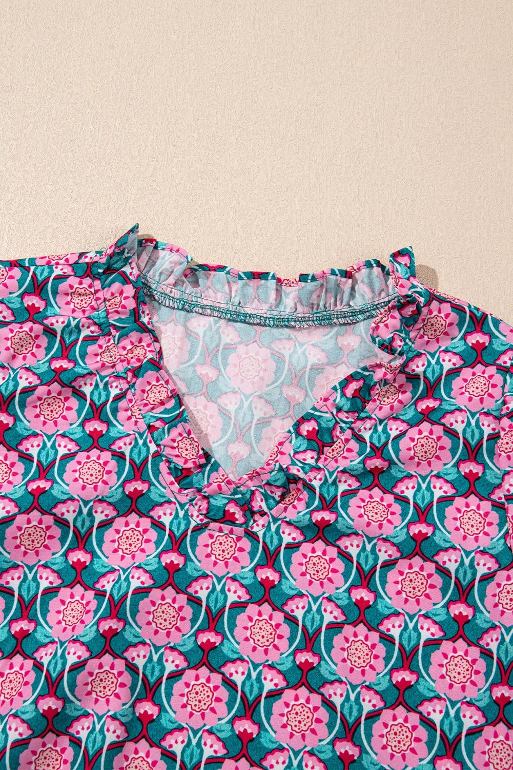 Blouses RuffleBloom Elegance Top