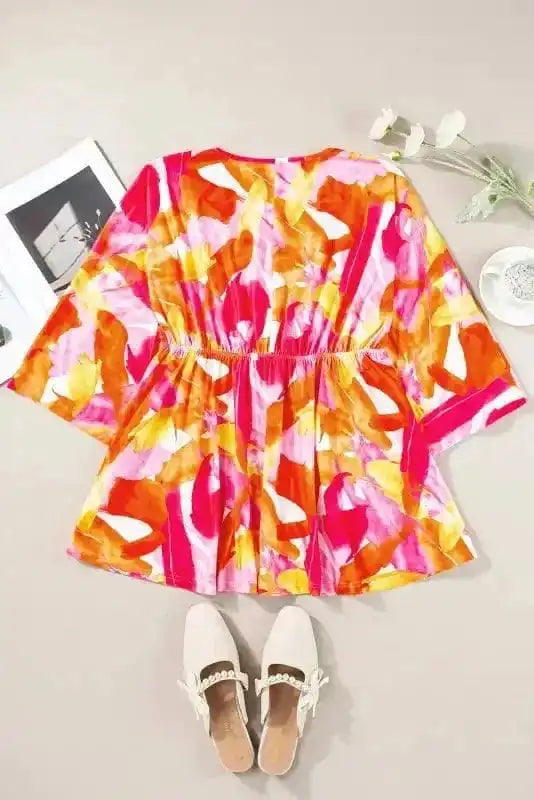 Blouses Vivid Vibes Babydoll Blouse