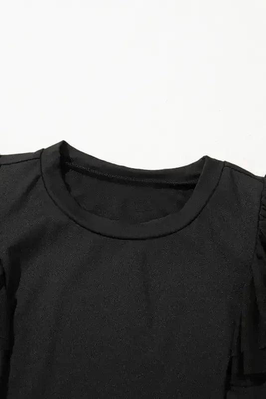 Bodysuits Mesh Sleeve Bodysuit