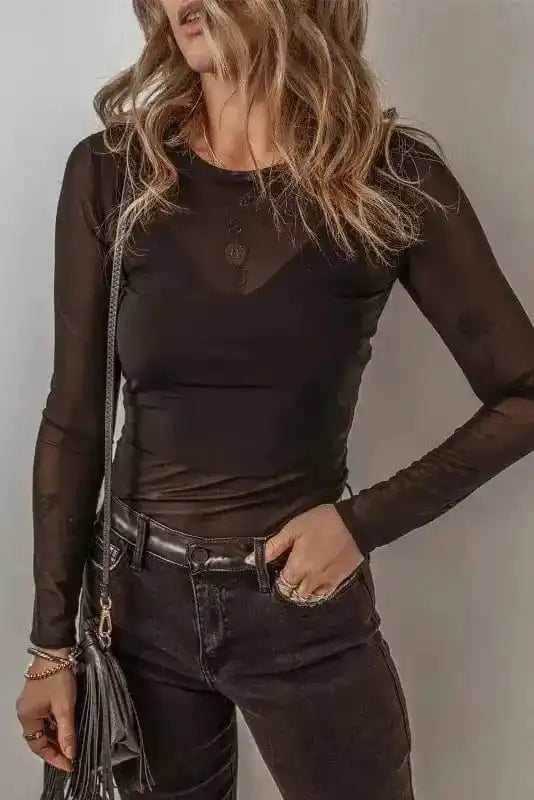 Bodysuits SecondSkin Mesh Bodysuit