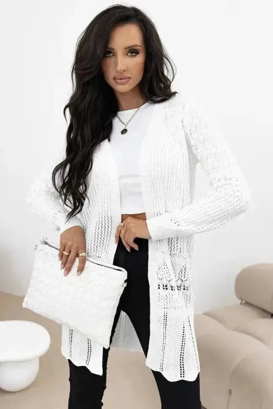 Cardigans Bohemian Braid Crochet Cardigan