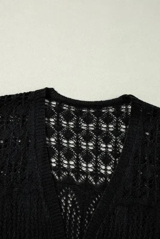 Cardigans Bohemian Braid Crochet Cardigan