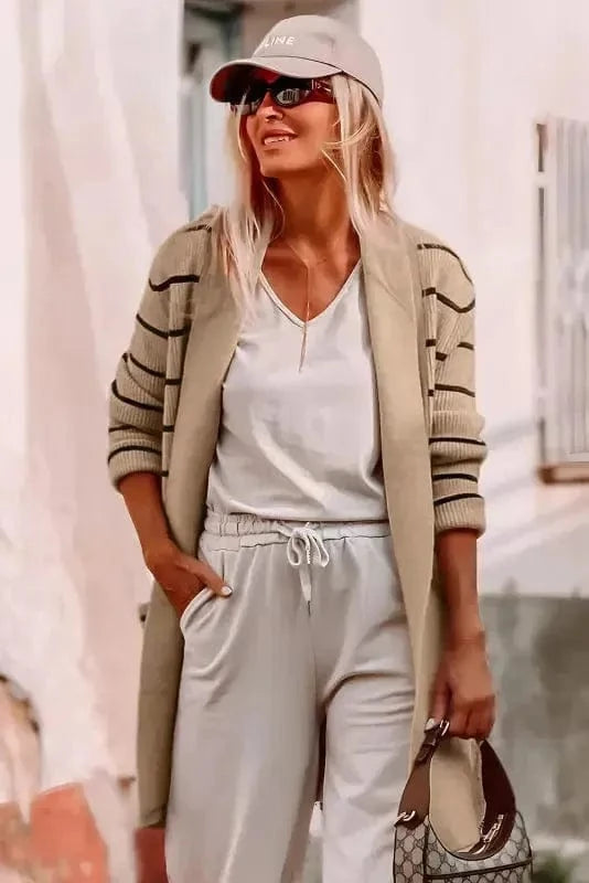 Cardigans Casual Elegance Shawl Cardigan