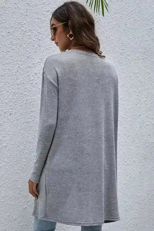 Cardigans Loft Layer Open Front Cardigan – Lightweight, Oversized, Boho Chic