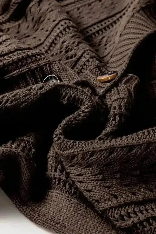 Cardigans Slouchy Knit Cardigan
